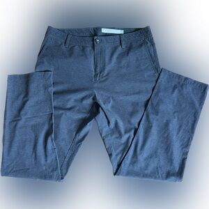 Linksoul By John Ashworth Golf Pants Men’s Size 34 Gray/Navy